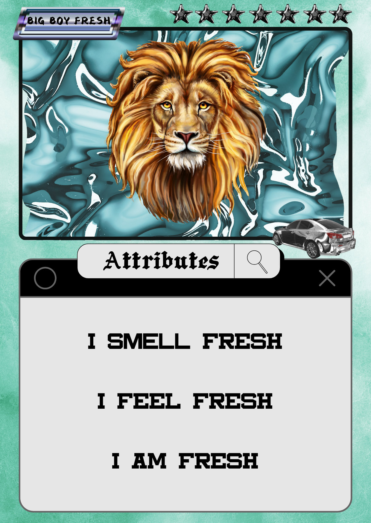 🦁 Big Boy Fresh Scent